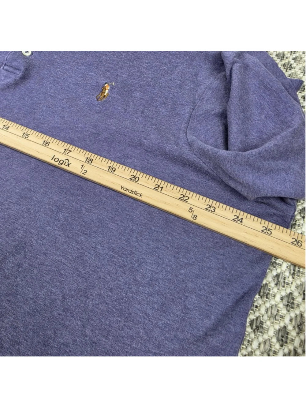 Polo Ralph Lauren Classic Fit Polo Shirt Mens XL Purple Pony Golf